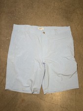 Peter Millar Crown Sport Shackleford Hybrid Shorts Cottage Blue Size 38 100