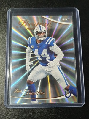 Zaire Franklin - Prestige Football 2023 - Indianapolis Colts - Sunburst