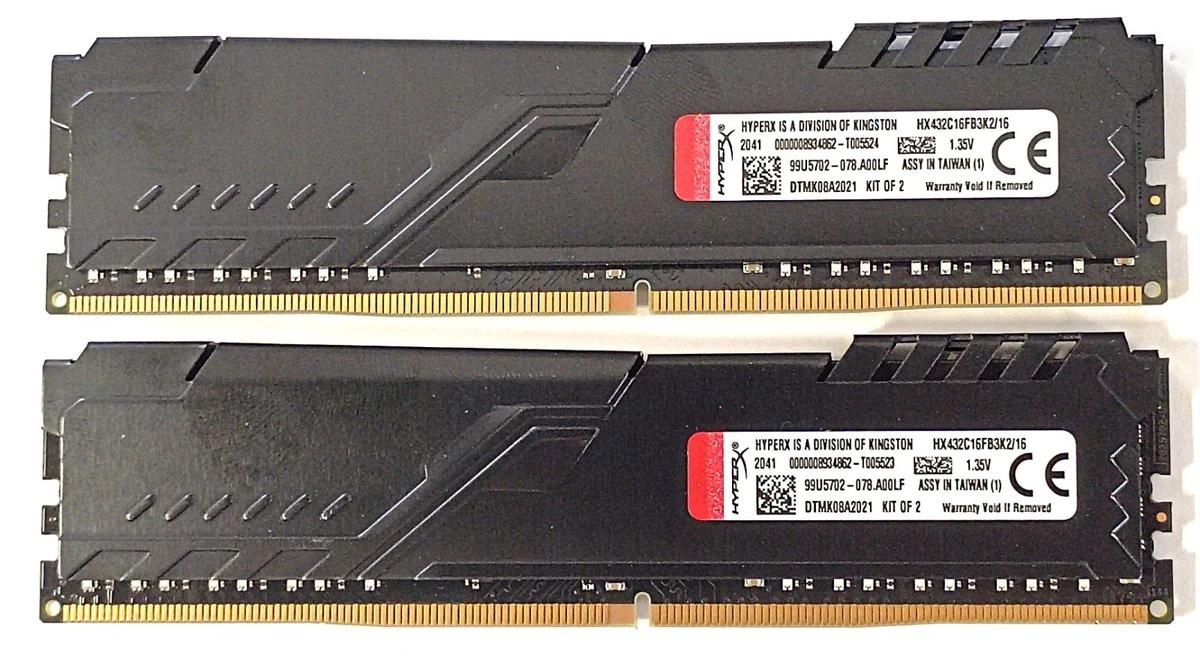 Kingston DDR4 SDRAM 8 GB Capacity per Module Memory (RAM) for sale