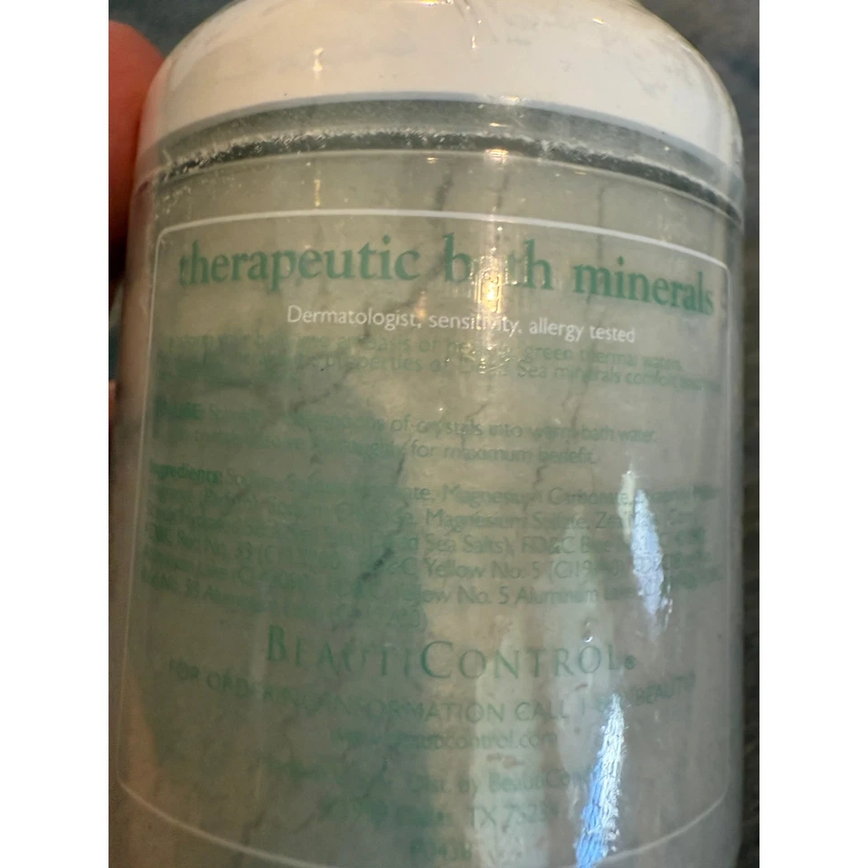 BeautiControl Spa Therapeutic Bath Minerals 9 oz Beauty SEALED - Image 4 of 4
