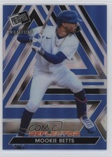 2024 Leaf Press Pass Premium Blue Prismatic Reflector 11/25 Mookie Betts 13u1
