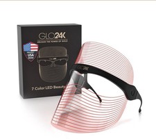 LED Red  LIGHTS BEAUTY MASK AGE LESS. COLLAGEN, ELASTIN BOOSTER . NIB