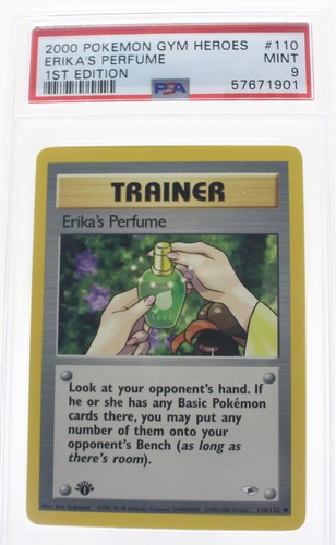 Erika's Perfume (1st Edition) graded PSA 9 for sale on eBay