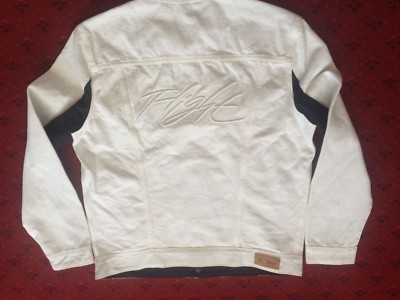Gジャン/デニムジャケット JORDAN REVERSIBLE TRUCKER JACKET(WHITE) LEVIS X JORDAN WHITE REVERSIBLE TRUCKER JACKET SIZES XS & S NEW | eBay