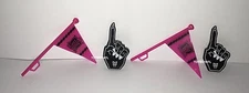 Monster High School Spirit Pennant & 'Foam' Finger Replacement Doll Accessories