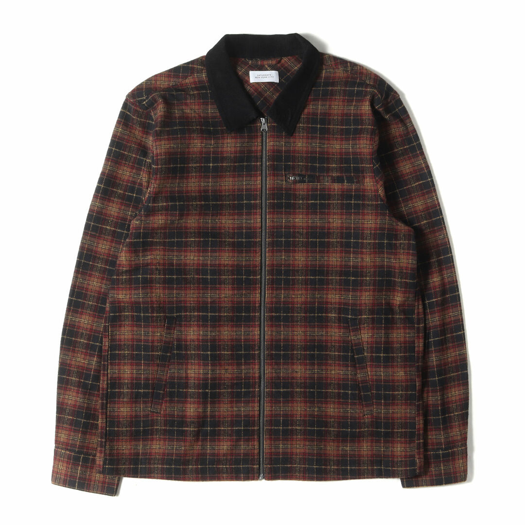 SATURDAYS SURF NYC NEW YORK BLOUSON SIZE: M 23AW Tartan SATURDAYS SURF NYC NEW YORK BLOUSON SIZE: M 23AW Tartan