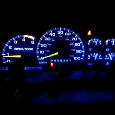 6pcs Blue Led Dash Cluster Light Kit For Nissan Patrol Gq 6pcs Blue Led Dash Cluster Light Kit For Nissan Patrol Gq