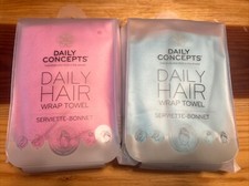 Daily Concepts Daily Hair Wrap Towel New One Size Choose Teal Green Or Pink