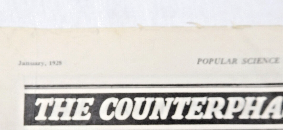 98 Years Old - 1928 – Popular Science – 97 Years Old - Magazine - 152 ...
