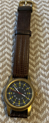 Mens Military WWII Type A-D Watch-W-6433 Quartz Japan!!!!!!! | eBay