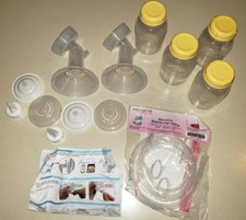 womens NEW BREAST FEEDING NURSING SUPPLIES TUBING BOTTLES NIPPLE TOPS clear
