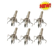 12X 100 Grain Hunting Paw Broadheads Sharp Judo Arrow Heads Archery Tips Points