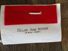 Vintage Nylon Hose MENDER 1940'S-1950'S VERY RARE TOOL FIX HOSE GARMET FIX TEARS