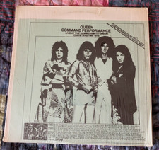 Queen LP Live Hammersmith Odeon 1975 Rare Vinyl Freddie Mercury VG+