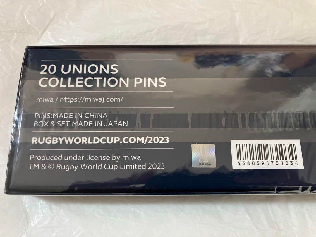 その他 RUGBY WORLD CUP 2023 20 COLLECTION PINS RUGBY WORLD CUP 2023 20 COLLECTION PINS