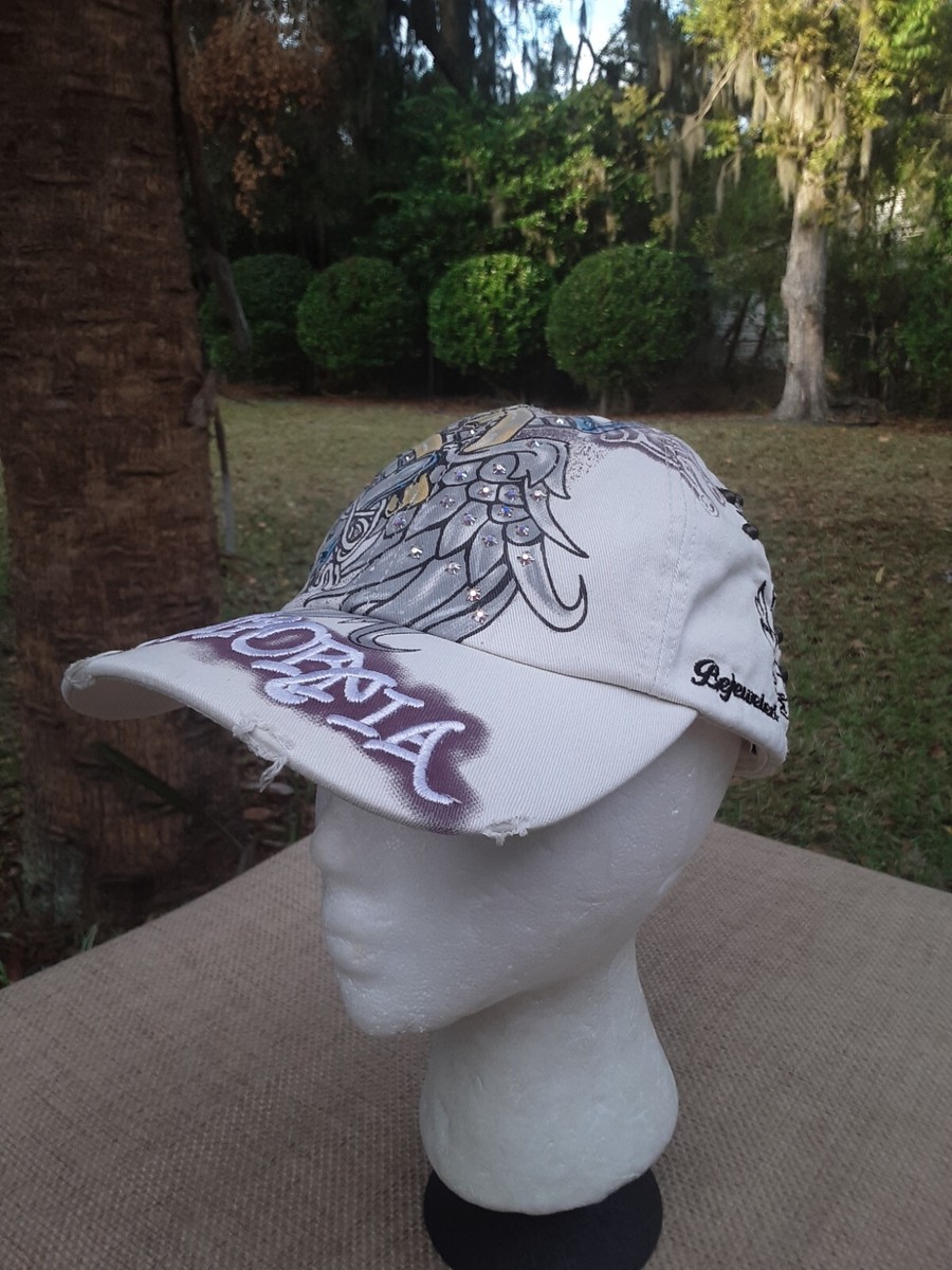 Bejeweled by Susan Fixel Limited Ed. Designer Baseball Cap W