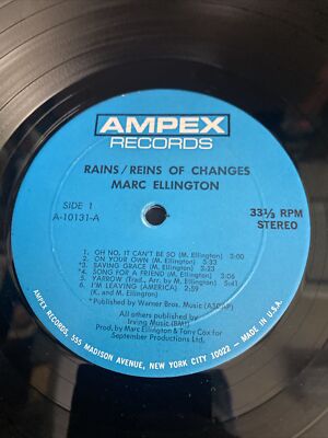 MARC ELLINGTON: rains / reins of changes AMPEX 12