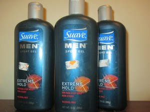 suave men's hair gel