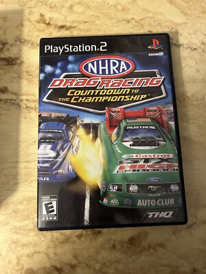 NHRA Drag Racing: Countdown to the Championship Ps2 With Manual
