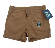 Art Class Boys Khaki Easy On  Off Shorts Size S 6/7 . NWT