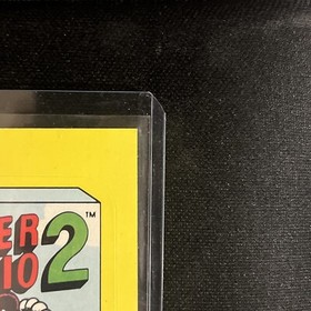 1989 Topps Nintendo Game Packs #1 Super Mario Bros 2 Sticker NES Mint
