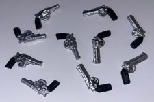 Mega Construx Custom Silver Revolvers 10pc   ...