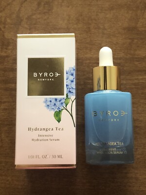 Byroe Hydrangea Tea Intensive Hydration Serum 1.01 oz 30ml Full Size ~ NIB!  