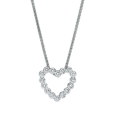 Lovely Heart Encrusted 16 0.73 CT Diamonds for Woman by Baroness