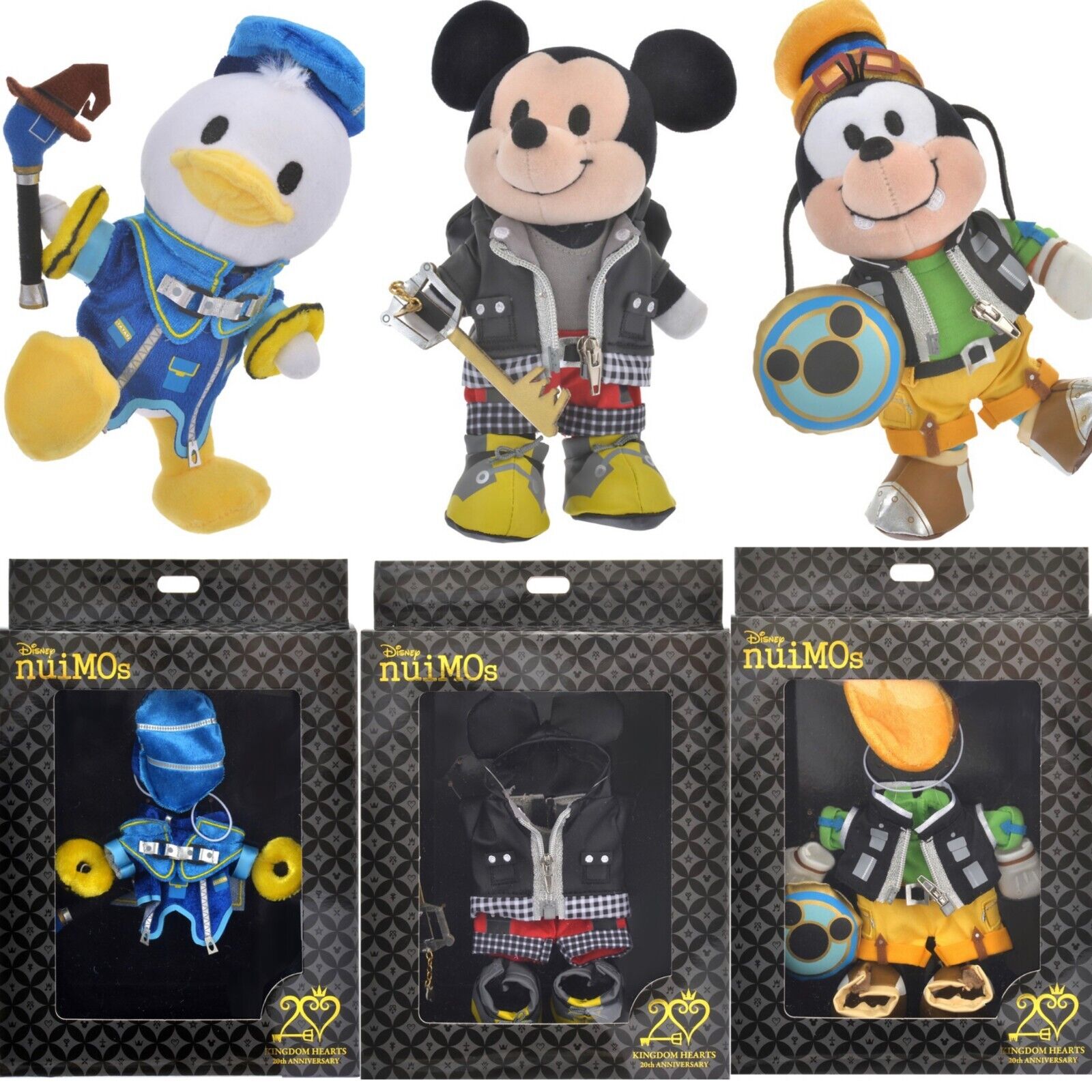 Aitai☆Kuji Kingdom Hearts 20th Anniversary Disney Store Nuimo Doll Clothes  Only King Mickey