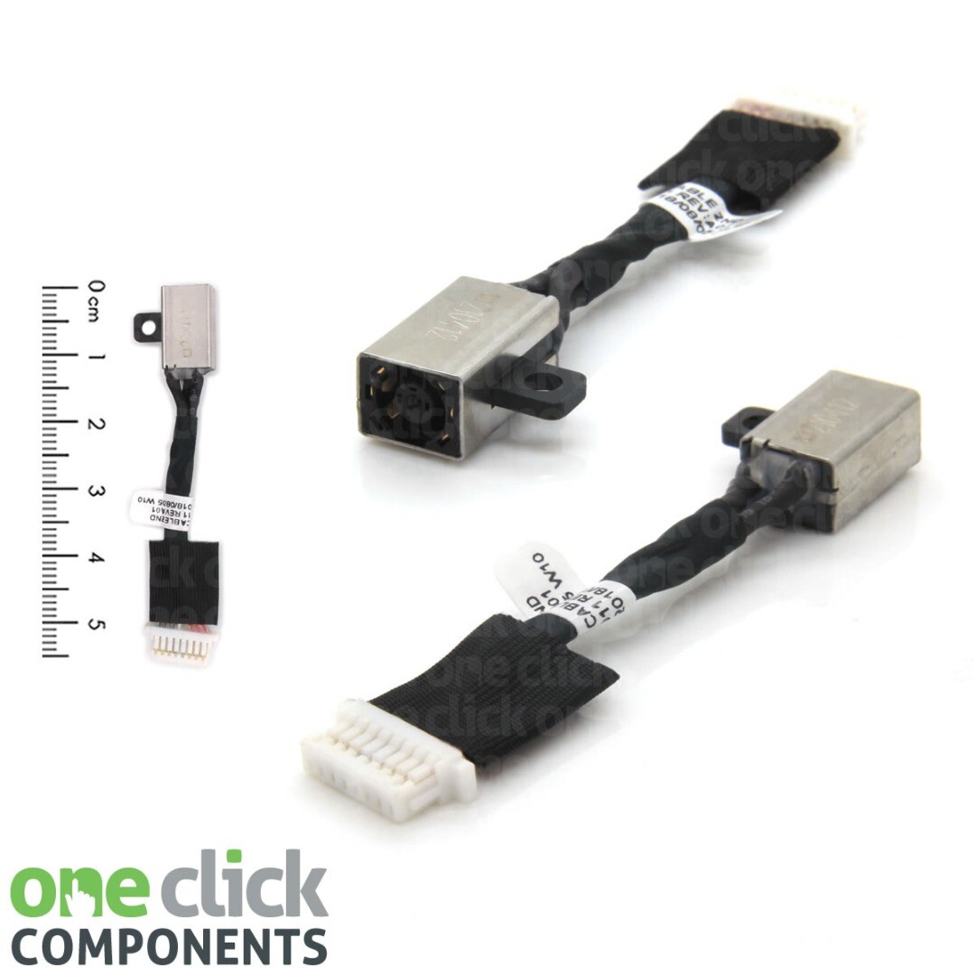 For Dell 5481 5482 5485 5491 5591 DC Jack Port Cable 0WJXD9 450.0F903.0011