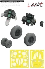 Eduard 1/48 F14A LooKplus w/Early Wheels TAM (Mask, Photo-Etch & Resin) 644078