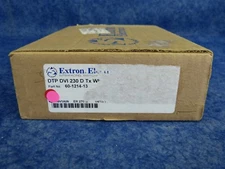 Extron DTP DVI 230 D Tx Black 60-1214-12 DVI Twisted Pair Transmitter Wallplate