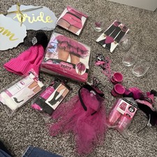 Bachelorette Party Decor, cups, socks, suspenders, and more Team Bride 
