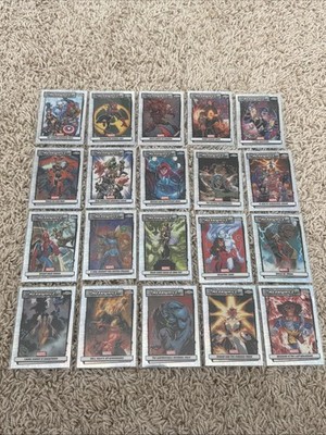 2026 Topps Chrome Marvel Meanwhile Refractor Complete Set 20 Cards (MW 01-20)