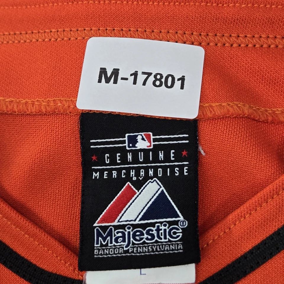 Camiseta de colección Miami Marlins Boy L naranja majestuosa Giancarlo Stanton 27 Foto 2 de 4