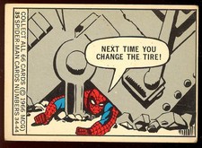 1966 Donruss Marvel Super Heroes #35 Spider-Man Vintage Comic Card MCU