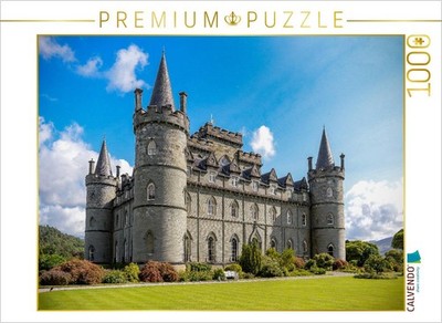 CALVENDO Puzzle Inveraray Castle am Loch Fyne | 1000 Teile Lege-Größe 64x48cm Fo