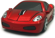 Wireless Car Mouse, 2.4Ghz Optical Gaming Mouse Cool Sport Car Wireless Mouse,