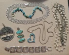LOT FABULOUS Vintage to Now Silver Tone Costume Jewelry All Wearable GORGEOUS