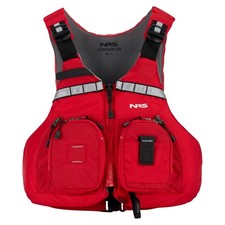NRS Chinook OS Fishing PFD, Red, X-Large/XX-Large
