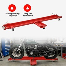 Motorcycle Dolly Mover Motorbike Trolley Skate Stand Garage Parking Aid 567kg
