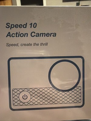 Haiita Speed 10 Black Native 5K Video Resolution Waterproof Action Camera New
