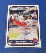 2024 Onyx Vintage #OVCHMO Christian Moore Los Angeles Angels