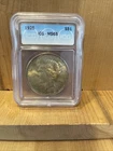 1925 Peace Silver Dollar MS65 ICG
