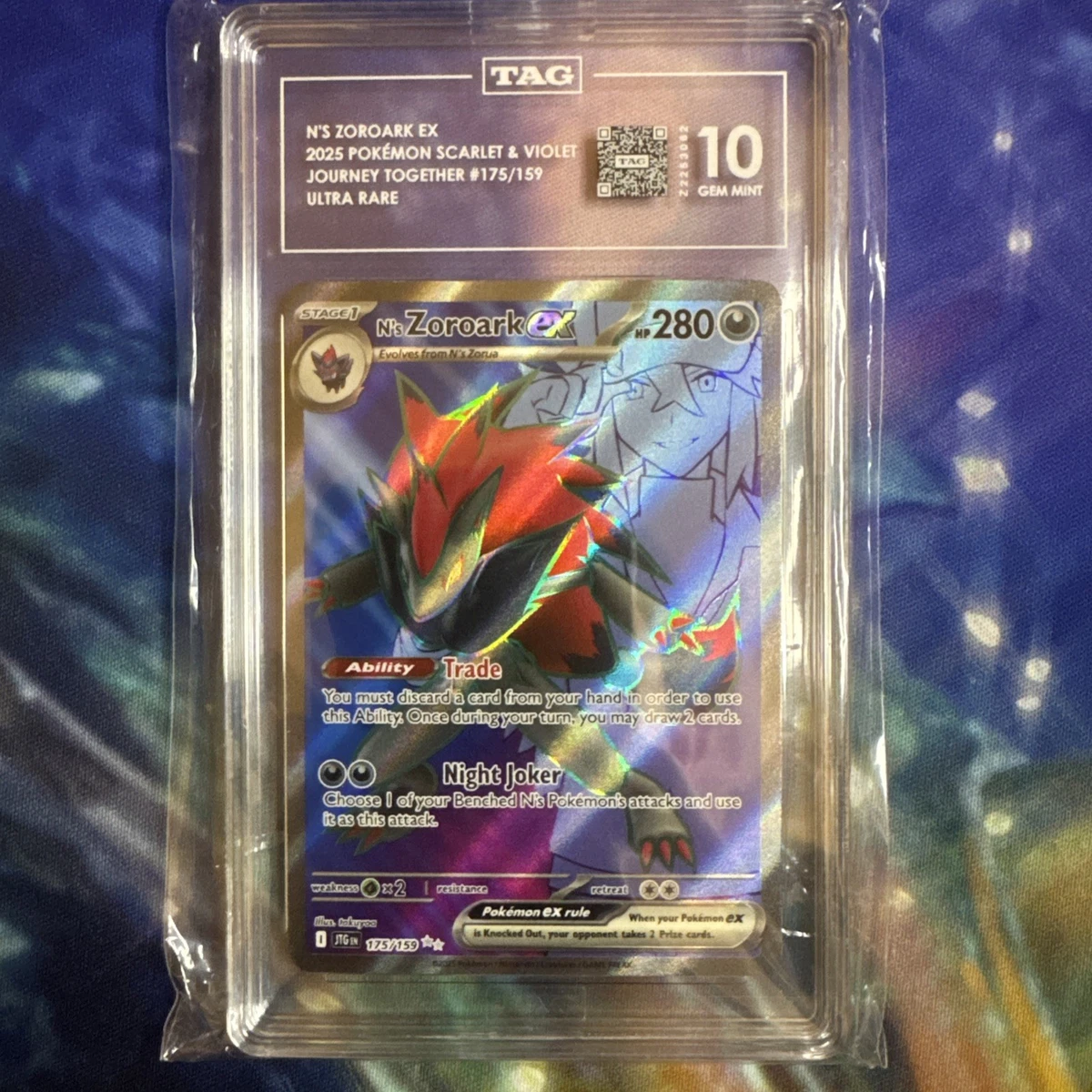 N's Zoroark Ex 175/159 Sv09: Journey Together for sale | eBay