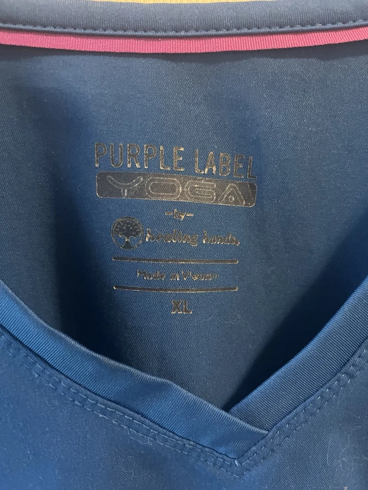 Manos curativas de yoga etiqueta púrpura talla XL Foto 2 de 2