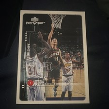 Upper Deck 1999-00 MVP #151 Detlef Schrempf Seattle Supersonics Basketball Card