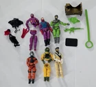 S-805 VINTAGE 1980/90'S HASBRO GI JOE FIGURES FIREFLY FROSTBITE BARBECUE ETC