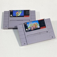 Super Mario World & Super Mario Kart - Super Nintendo
