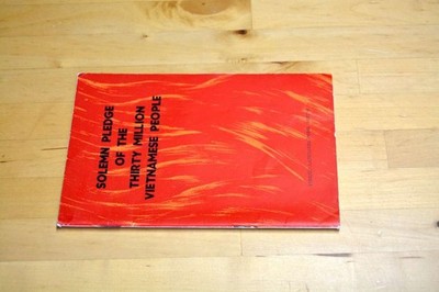 Solemn Pledge of The Thirty Million Vietnamese People, , Very Good Book